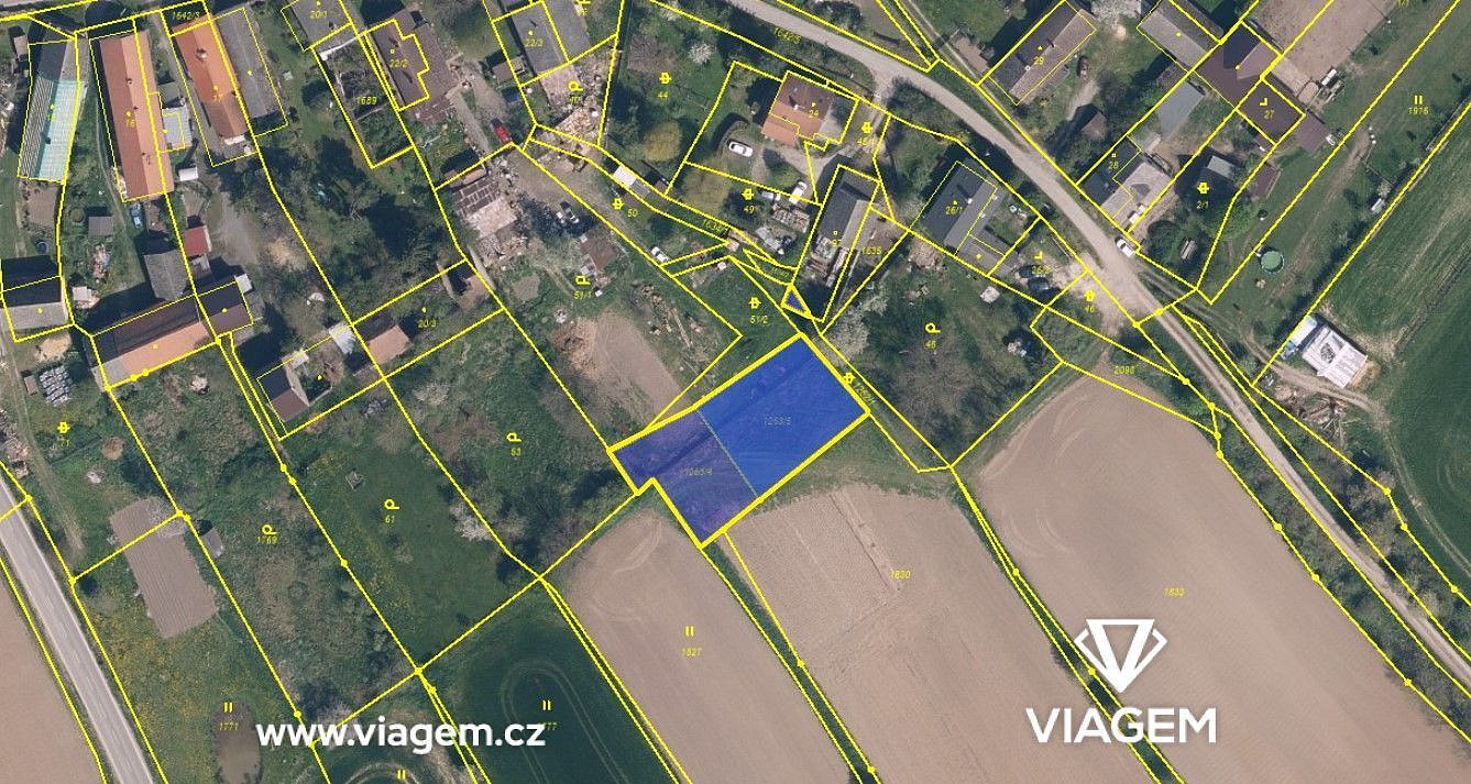 Prodej zahrady 909 m² – fotografie 2