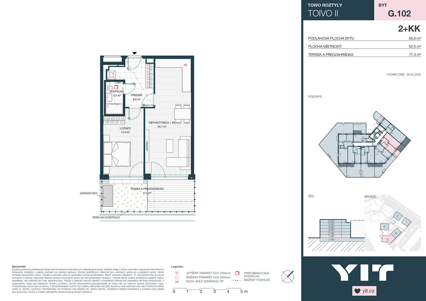 Prodej bytu 2+kk 53 m² – fotografie 2