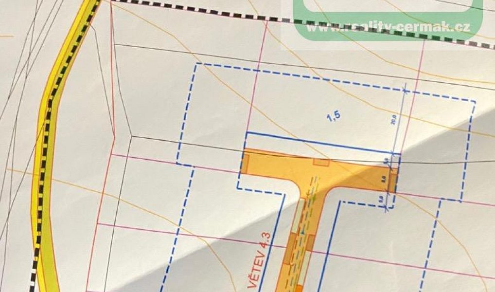 Prodej stavebního pozemku 1 000 m², Domažlice – náhled fotky 4
