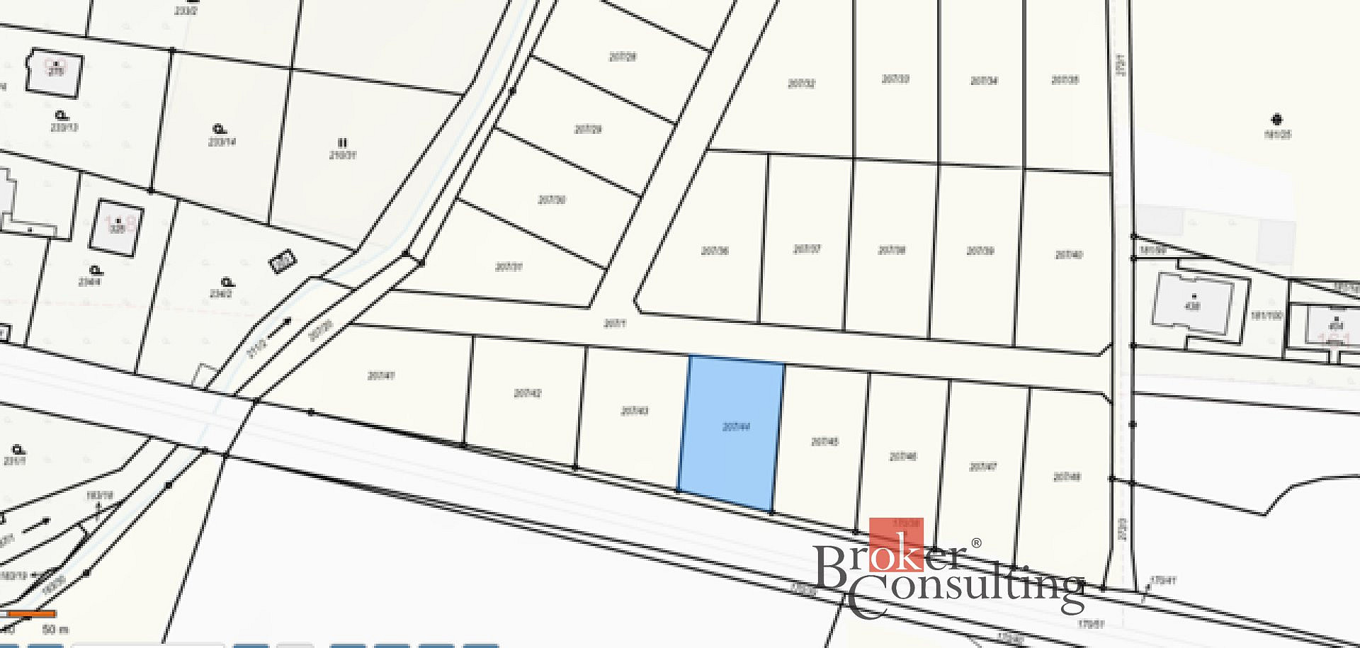 Prodej stavebního pozemku 603 m²