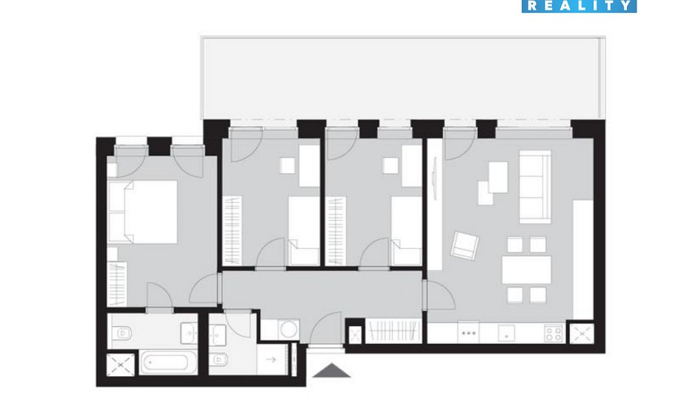 Prodej bytu 4+kk 87 m², Kladno – náhled fotky 5