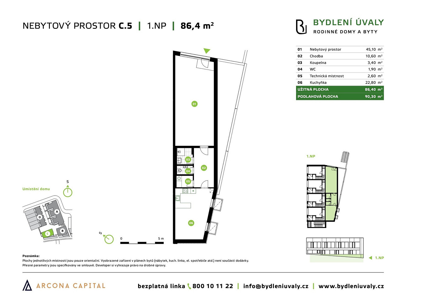 Prodej kanceláře 90 m² — photo 2