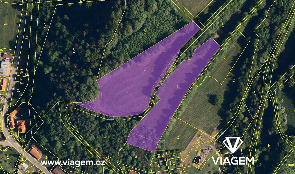 Prodej pole 4 650 m², Metylovice – náhled fotky 3