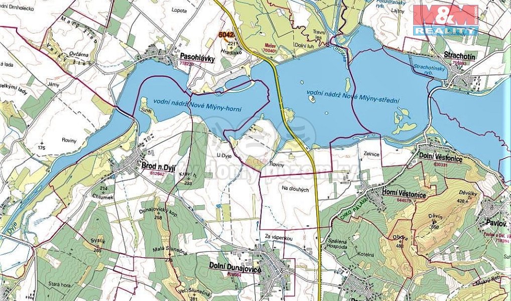 Prodej pole 650 m², Pasohlávky – náhled fotky 3