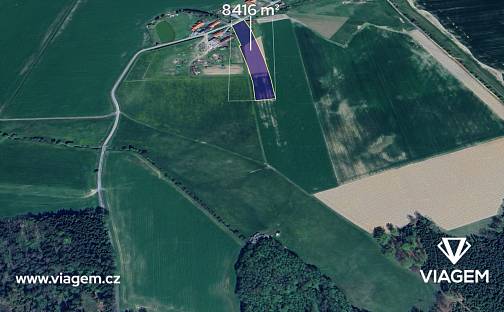 Prodej stavebního pozemku 935 m², Příkosice, okres Rokycany