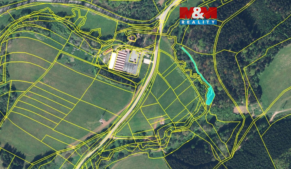 Prodej lesa 640 m²