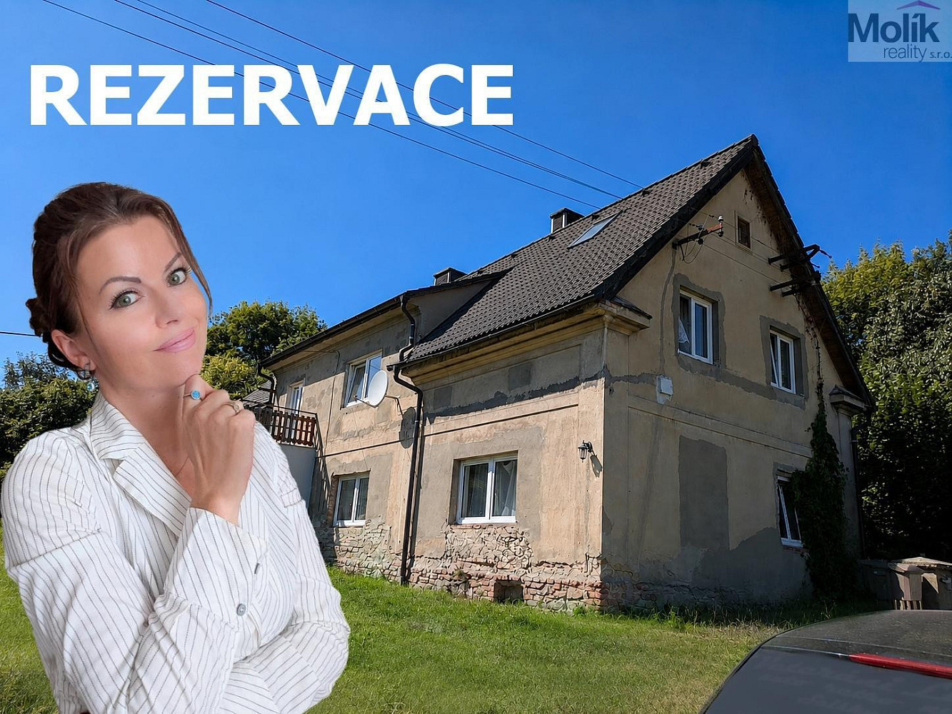 Prodej domu 252 m² s pozemkem 2 886 m²