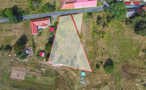 Prodej stavebního pozemku 5 916 m², Zavlekov - Mladice, okres Klatovy