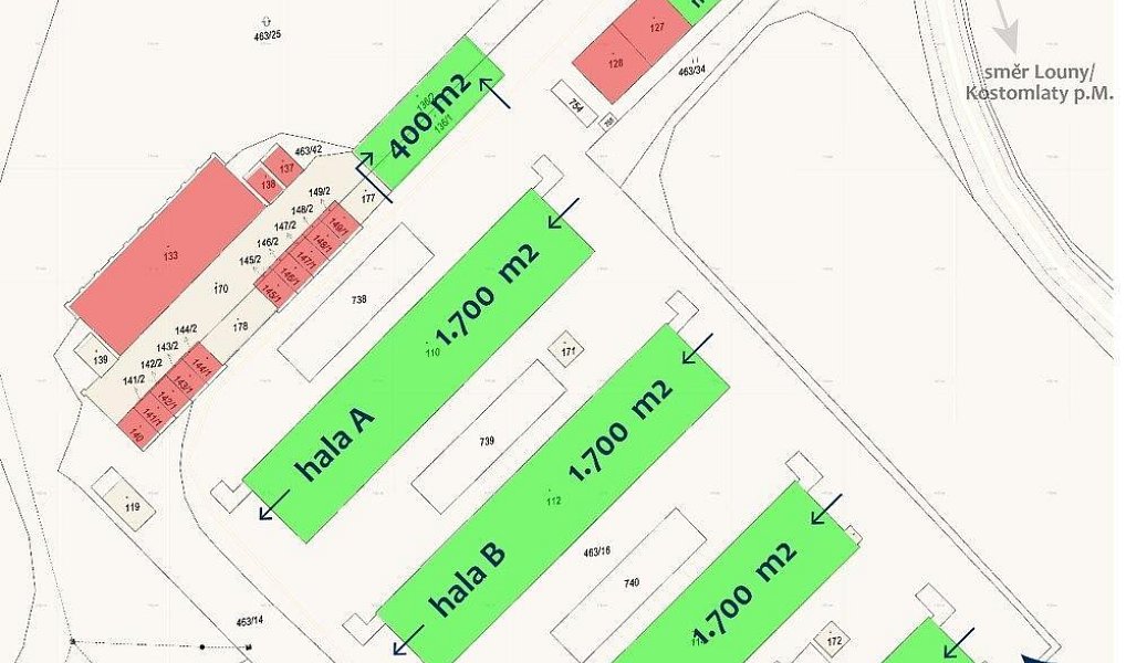 Pronájem skladovacích prostor 1 700 m², Hrobčice – náhled fotky 14