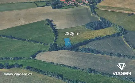 Prodej pole 565 m², Řenče, okres Plzeň-Jih
