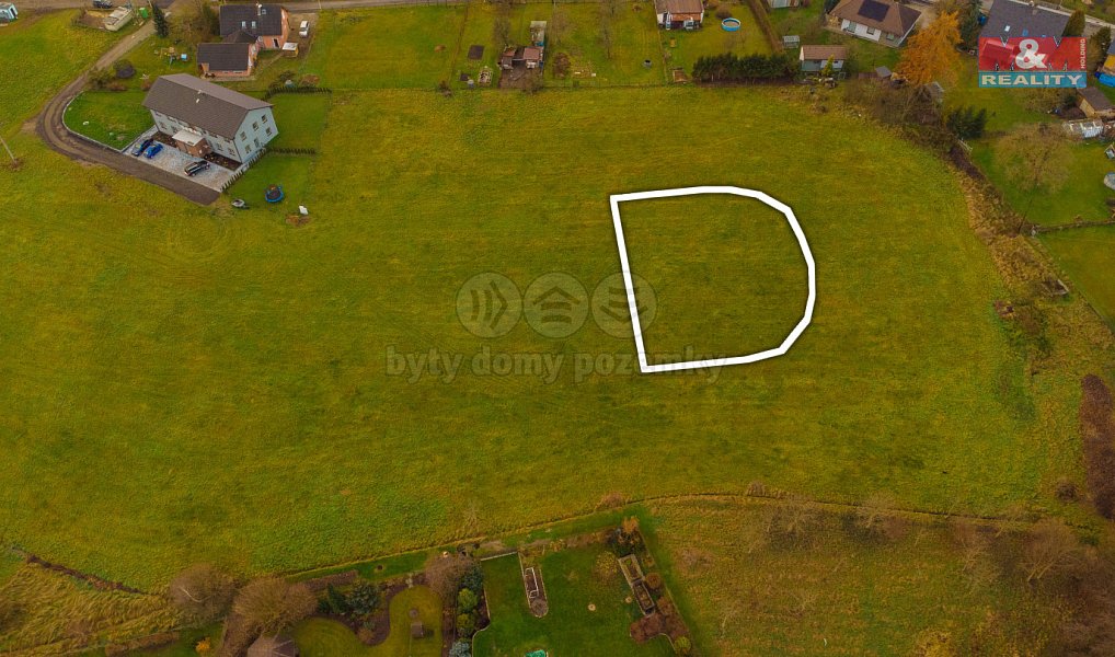 Prodej stavebního pozemku 1 353 m², Okrouhlá – náhled fotky 2