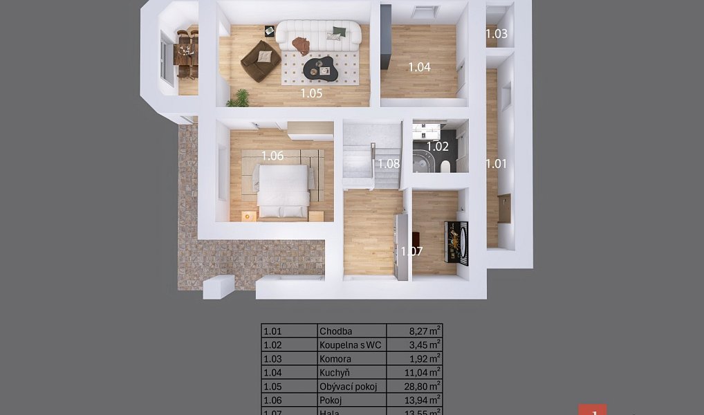 Prodej domu 256 m² s pozemkem 1 170 m², Kateřinice – náhled fotky 14
