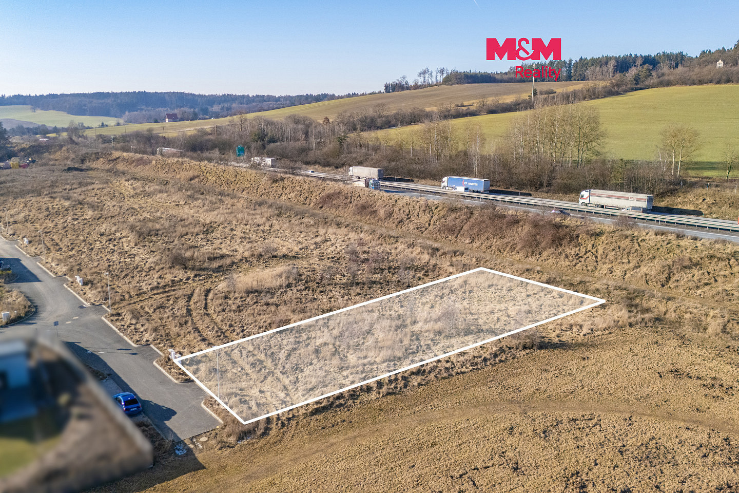 Prodej stavebního pozemku 822 m²