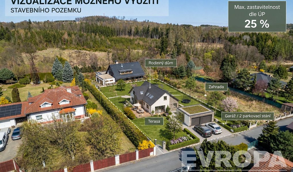 Prodej stavebního pozemku 1 384 m², Petříkov – náhled fotky 3