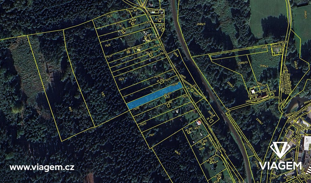 Prodej zahrady 905 m², Ústí nad Orlicí – náhled fotky 4