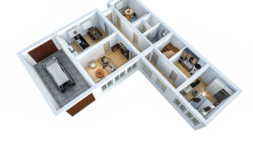 Prodej domu 203 m² s pozemkem 711 m², Lechotice – náhled fotky 8