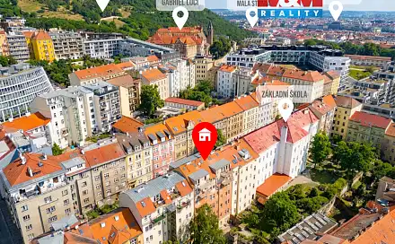 Prodej bytu 2+kk 56 m², Grafická, Praha 5 - Smíchov