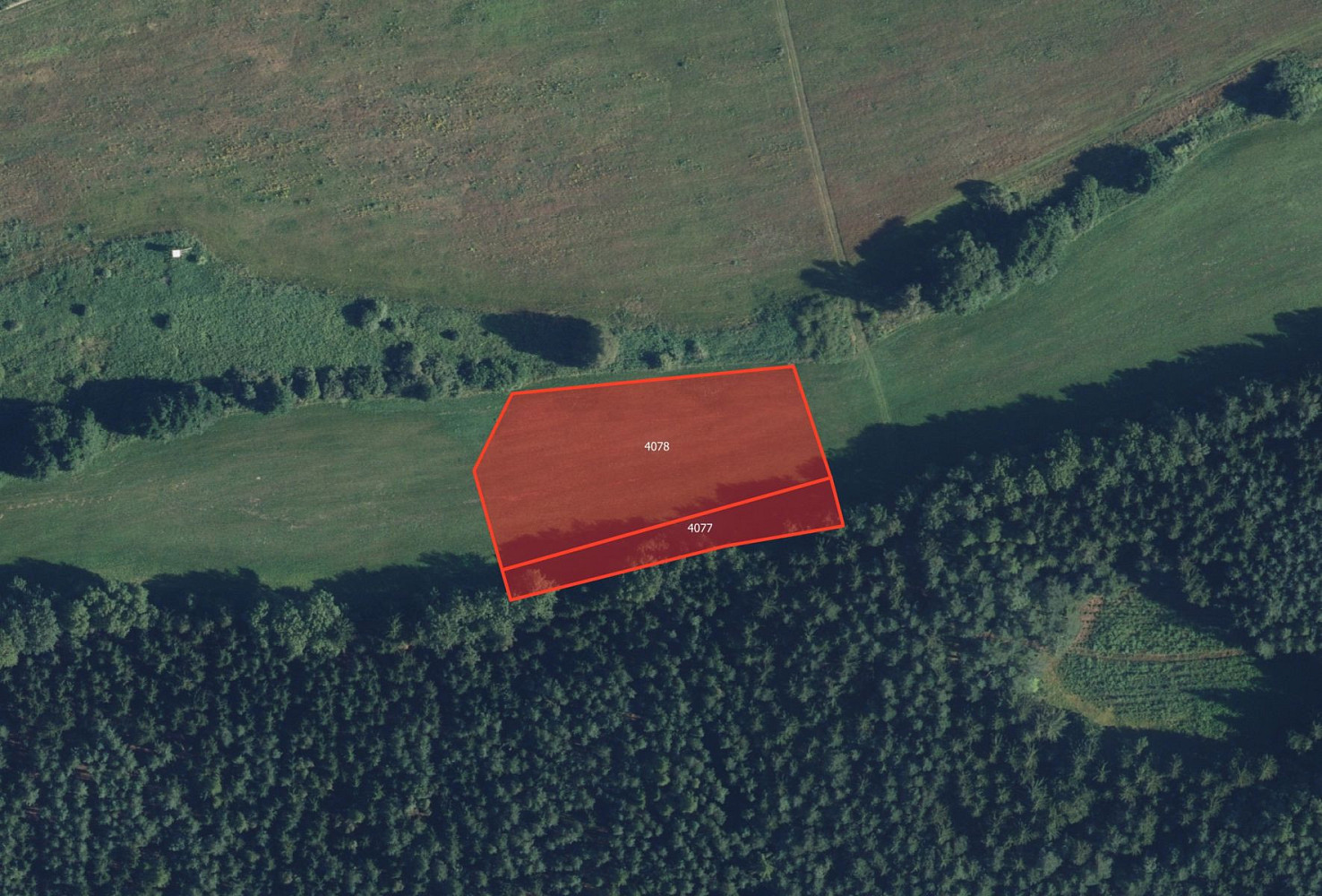Prodej pole 2 125 m²