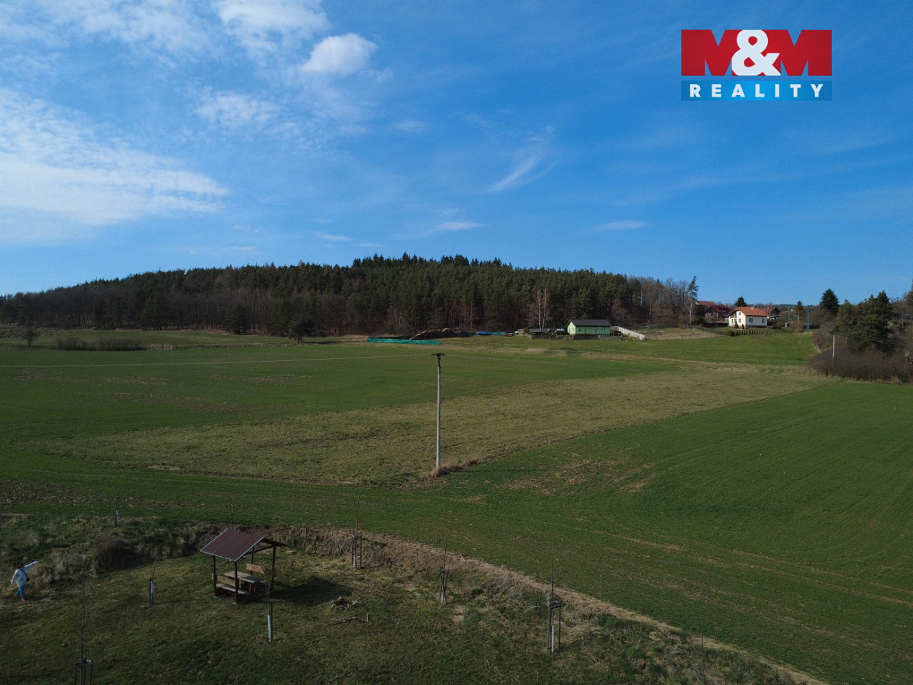 Prodej stavebního pozemku 5 130 m² – pohled 3