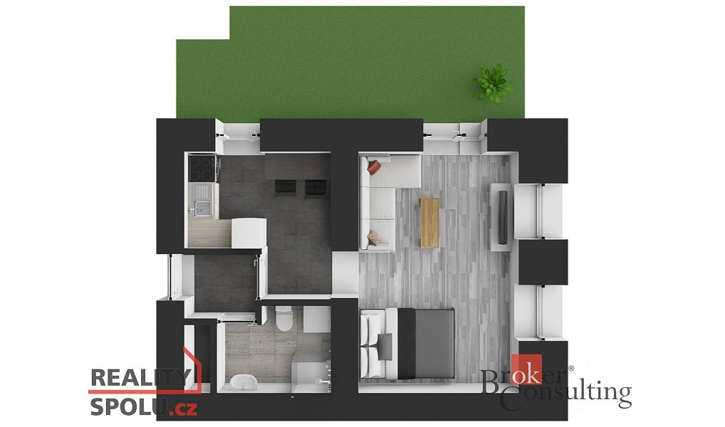 Prodej bytu 1+1 33 m², Zdíkov – náhled fotky 11