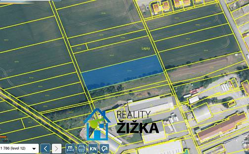 Prodej pole 2 060 m², Pozořice, okres Brno-venkov