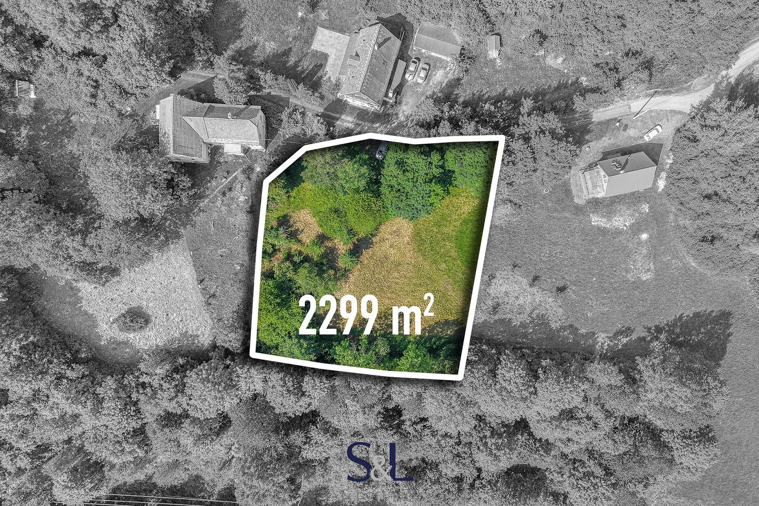 Prodej stavebního pozemku 2 299 m² — photo 2