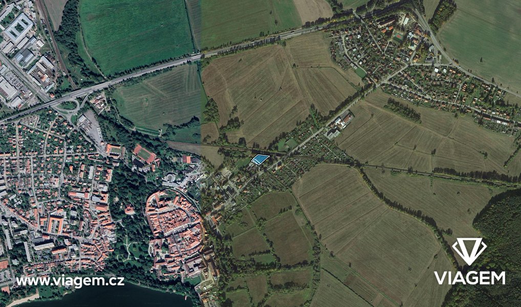 Prodej zahrady 576 m², Třeboň – náhled fotky 3