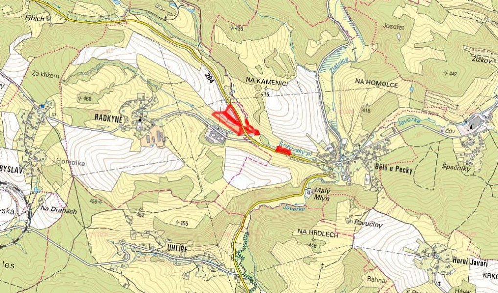 Prodej pole 30 958 m², Nová Paka – náhled fotky 2