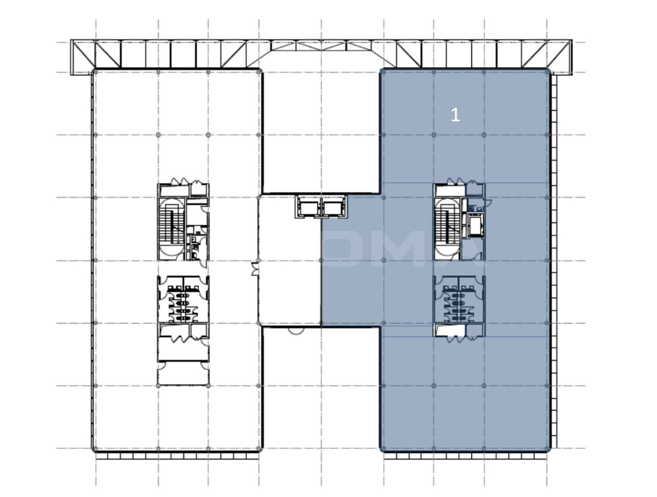 Pronájem kanceláře 1 057 m² – fotografie 3