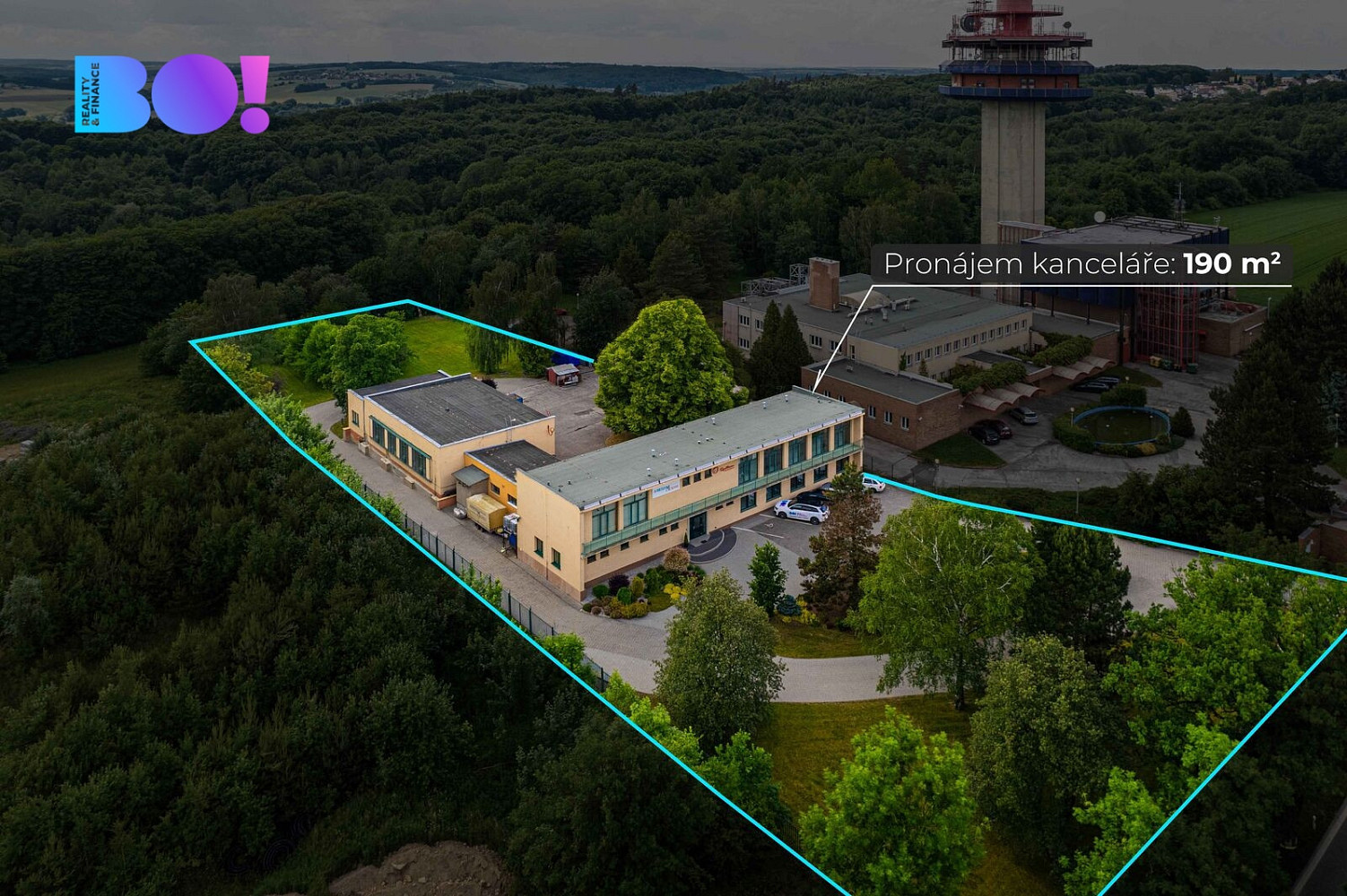 Pronájem kanceláře 190 m²