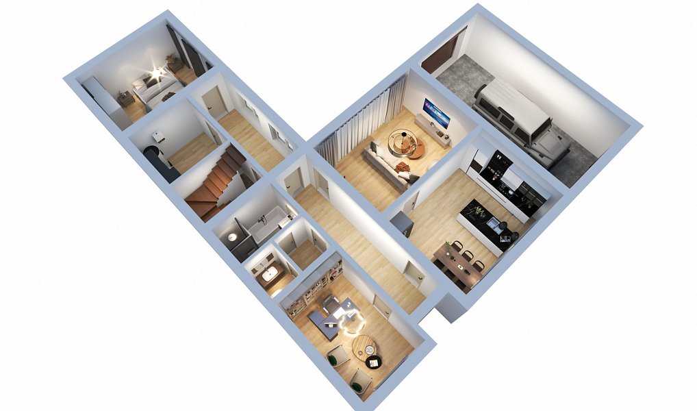 Prodej domu 203 m² s pozemkem 711 m², Lechotice – náhled fotky 5