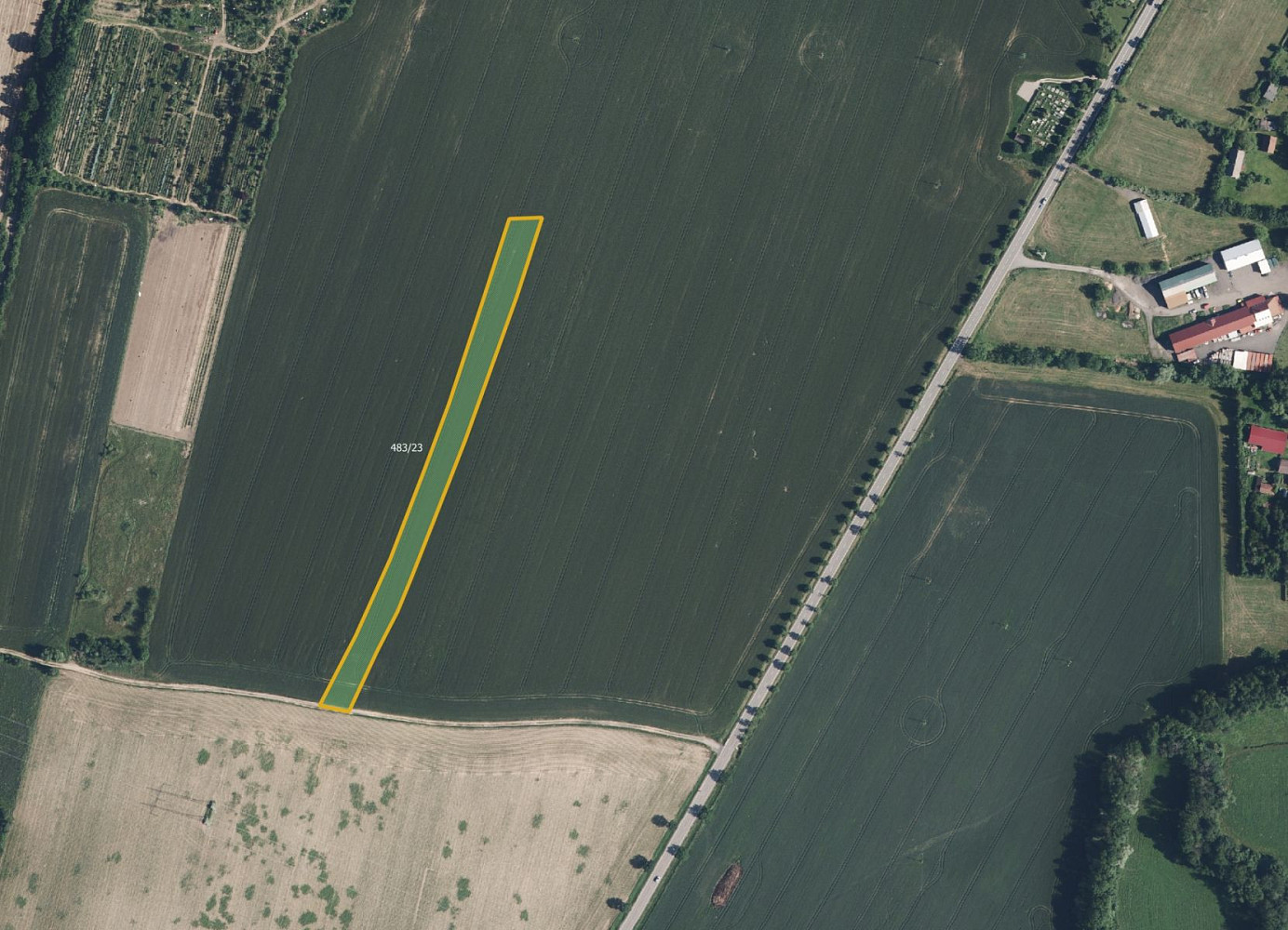 Prodej pole 11 250 m² rezervováno
