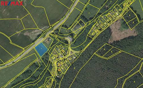 Prodej komerčního pozemku 1 629 m², Dřešín, okres Strakonice