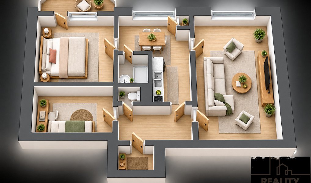 Prodej bytu 3+1 60 m², Kyjov – náhled fotky 22