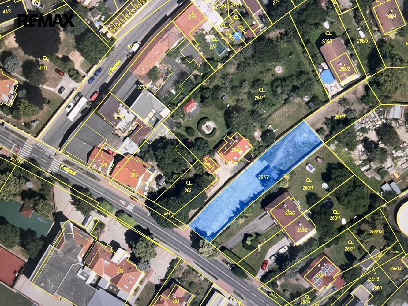 Prodej stavebního pozemku 954 m² – fotografie 3
