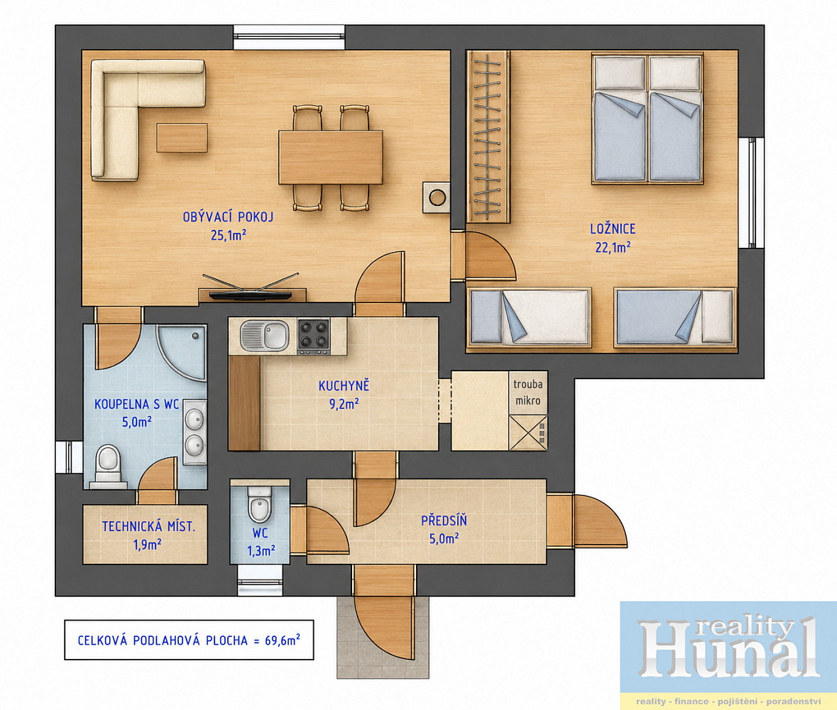 Prodej chaty/chalupy 70 m² s pozemkem 236 m² – fotografie 4