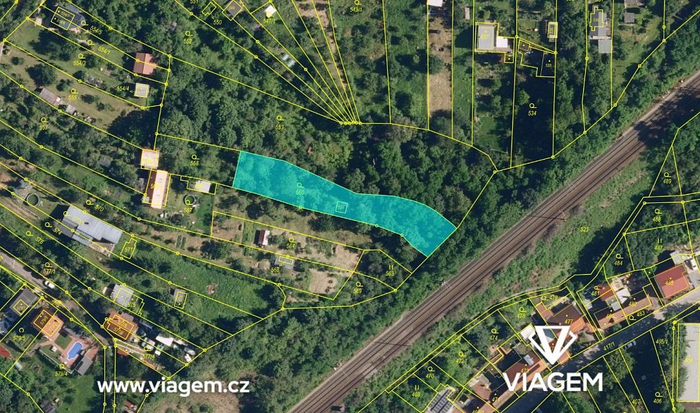 Prodej zahrady 1 097 m², Brno – náhled fotky 3