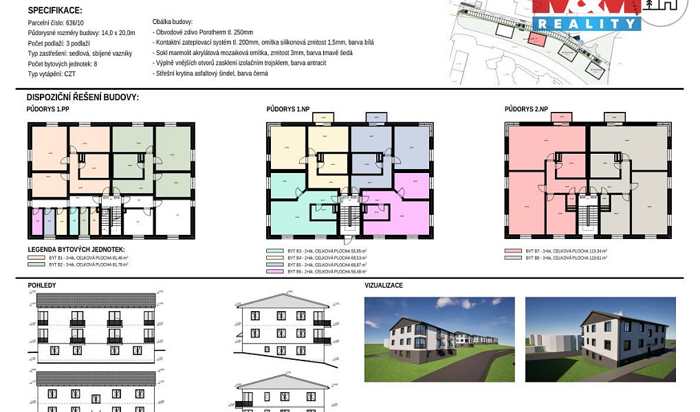 Prodej bytu 2+kk 56 m², Ostrov – náhled fotky 7