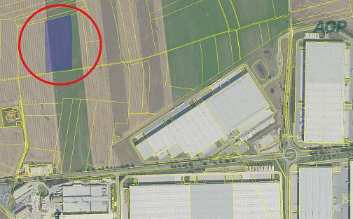 Prodej pole 18 710 m², Tovární, Jirny, okres Praha-východ