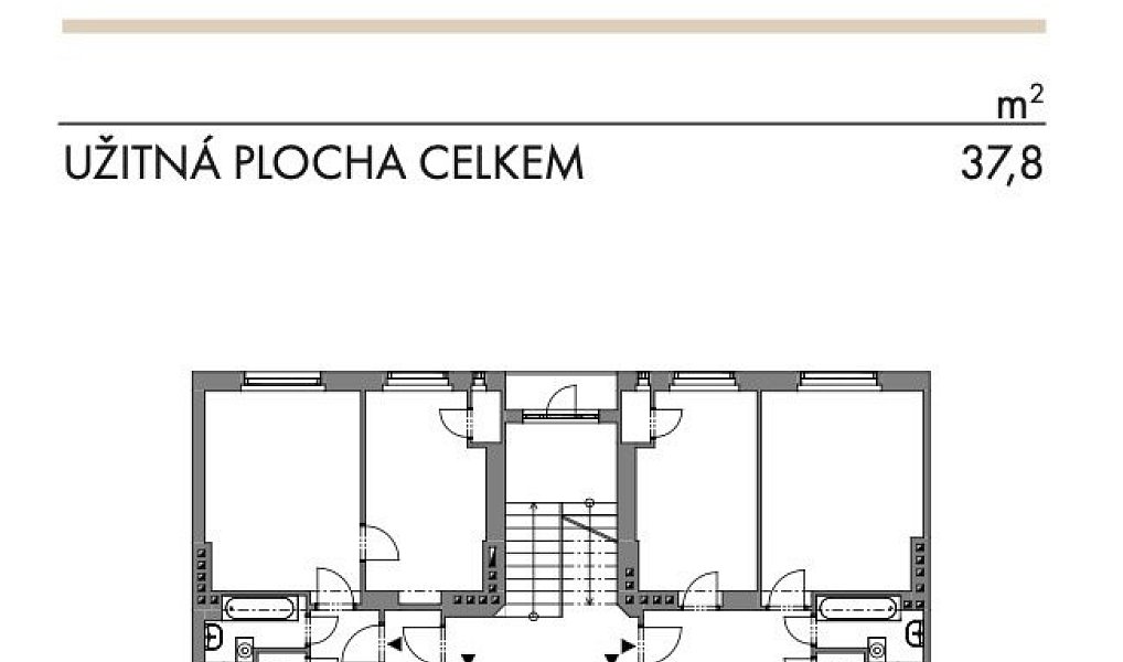 Pronájem bytu 1+kk 37 m², Praha – náhled fotky 12