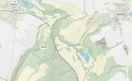 Dražba lesa 212 m², Vysoká