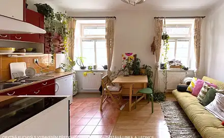 Pronájem bytu 1+1 40 m²