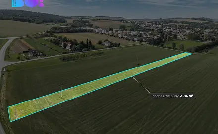 Prodej pozemku 2 916 m², Chvalíkovice, okres Opava