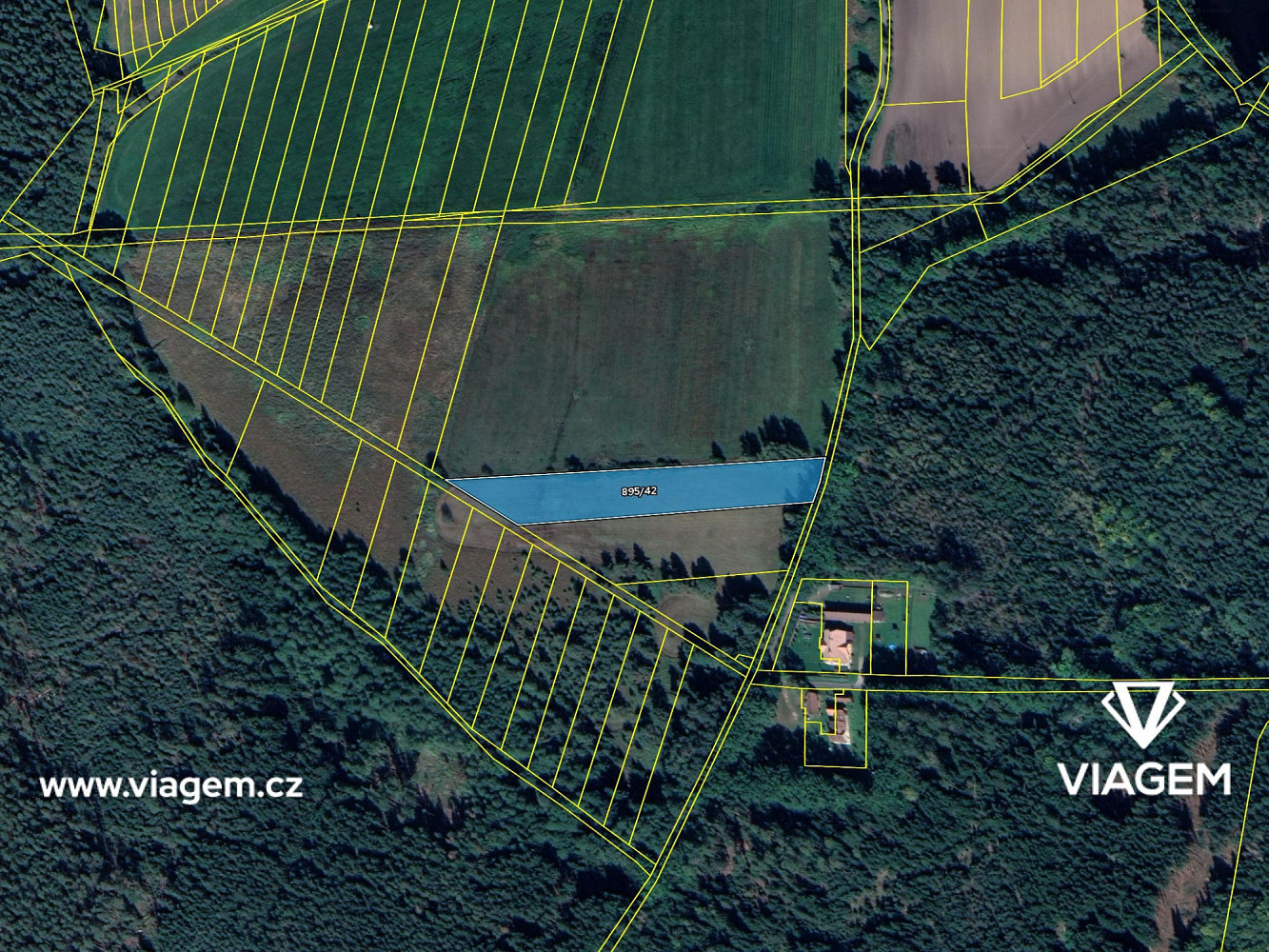 Prodej pole 1 444 m² – fotografie 4