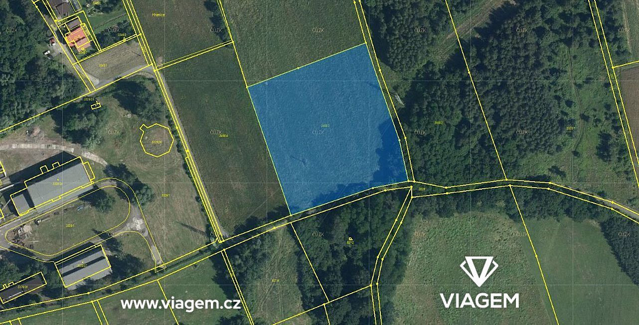 Prodej pole 537 m²