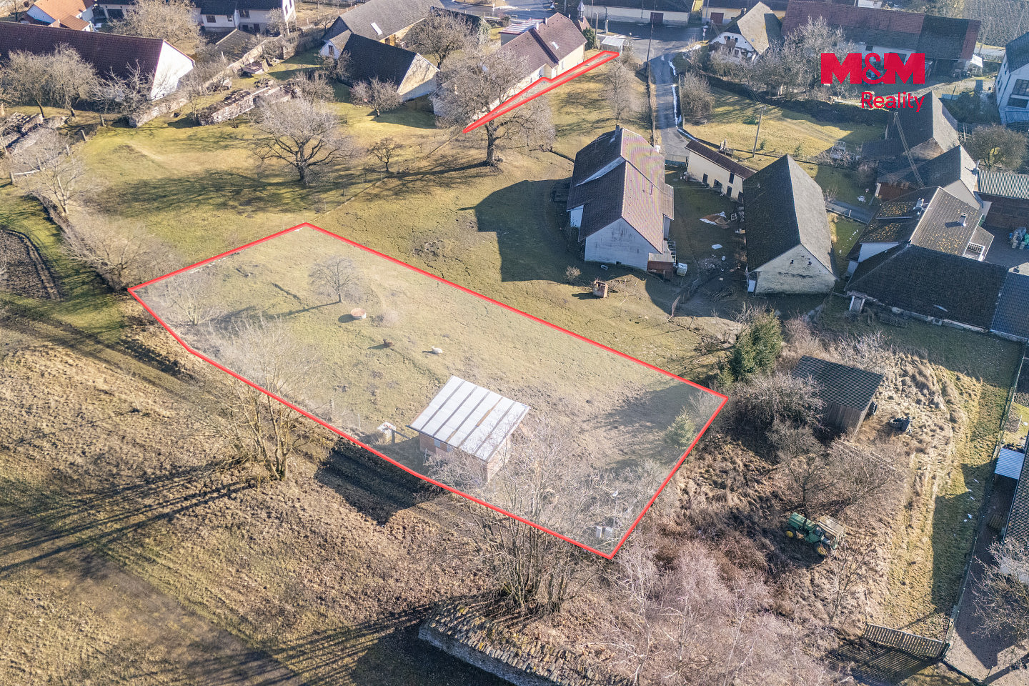 Prodej stavebního pozemku 1 064 m² – fotografie 3