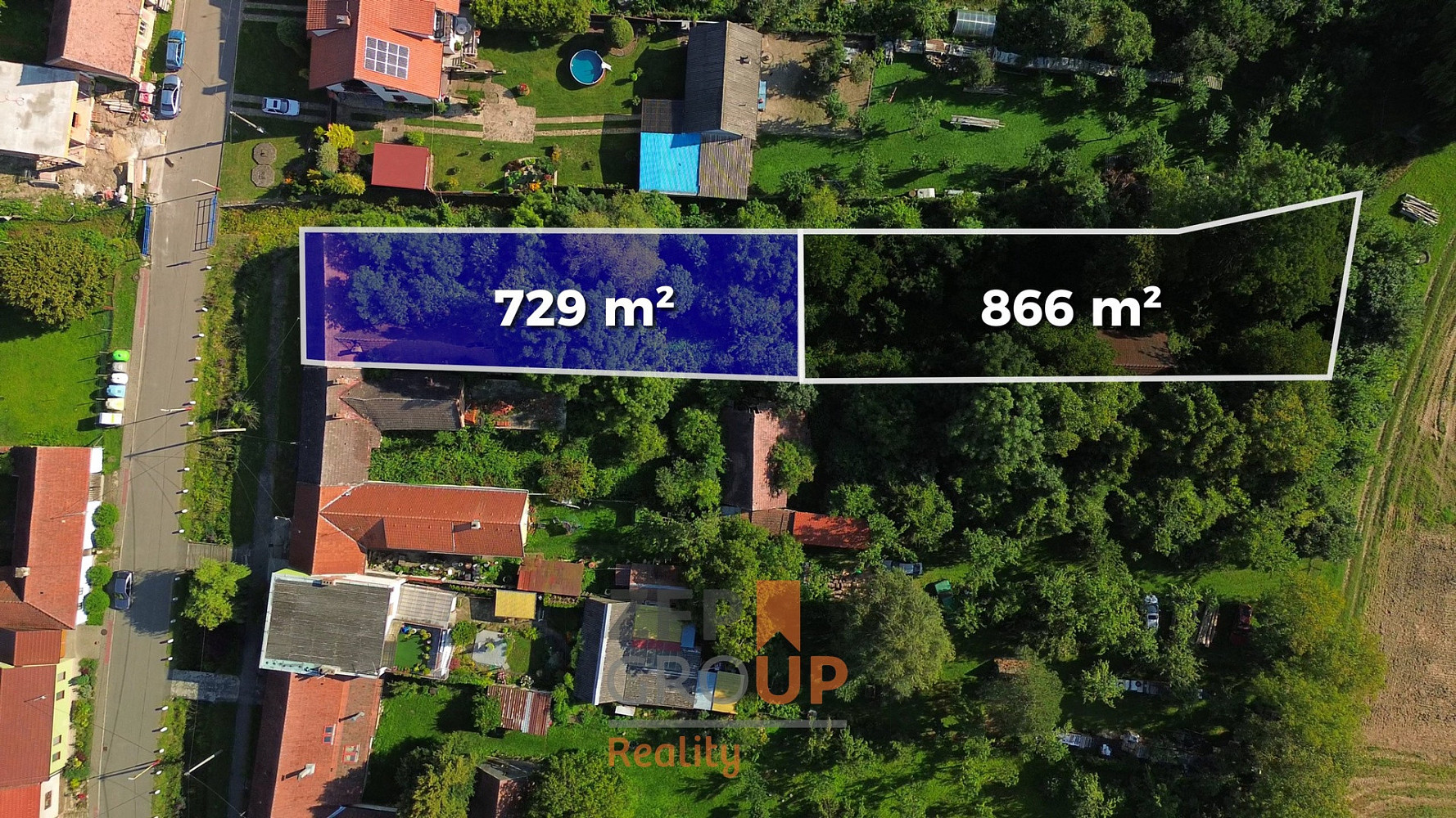 Prodej stavebního pozemku 1 595 m²