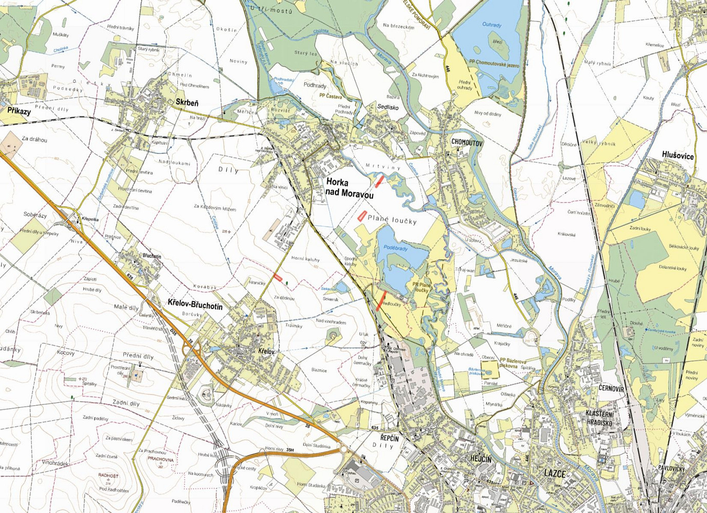 Prodej pole 17 053 m² – fotografie 2
