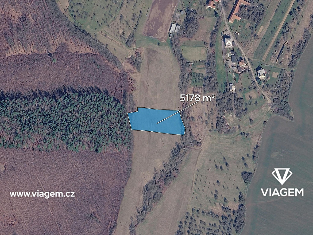 Prodej pole 3 236 m² – fotografie 2