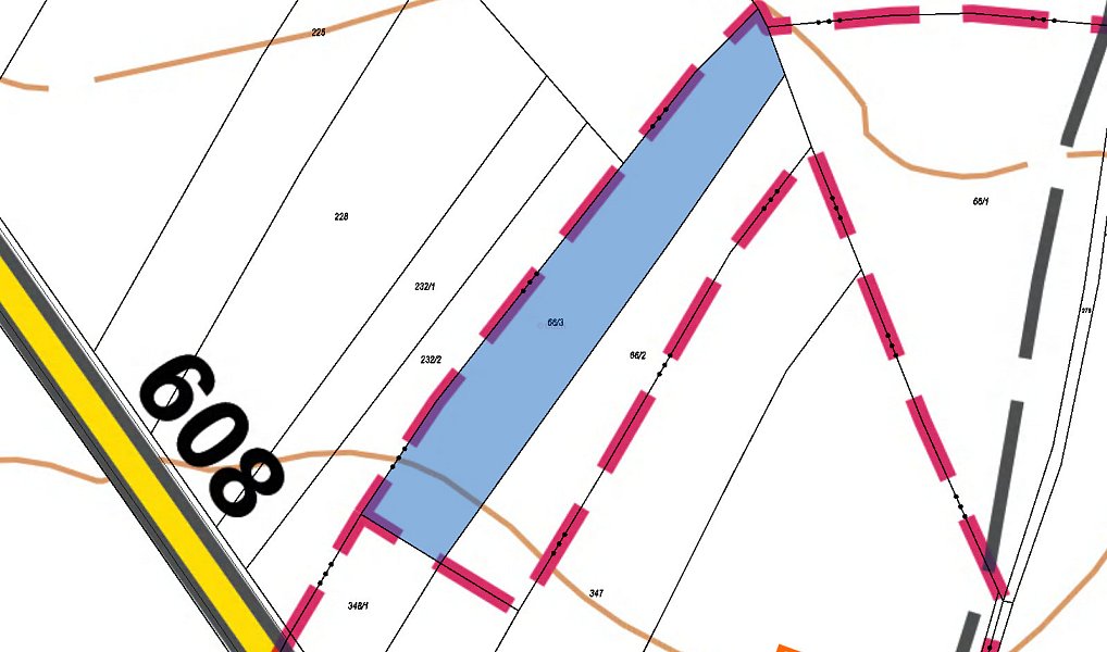 Prodej pole 1 001 m², Odolena Voda – náhled fotky 3